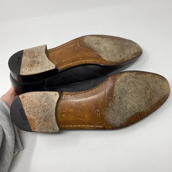 GRAVATI  for WILKES BASHFORD Size 8 Tan Leather Slip On Loafers GRAVATI | Shoes | Gravati For Wilkes Bashford Size 8 Tan  main image 3